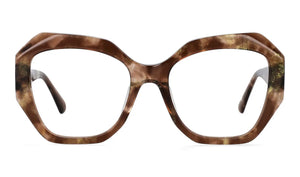R56958 Women Top Quality Oversized Reading Glasses Anti-Glare Presbyopic Computer Eyeglasses  Floral Frame Diopter +0 To +4.0