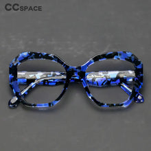 Carica l&#39;immagine nel visualizzatore di Gallery, R56958 Women Top Quality Oversized Reading Glasses Anti-Glare Presbyopic Computer Eyeglasses  Floral Frame Diopter +0 To +4.0