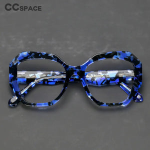 R56958 Women Top Quality Oversized Reading Glasses Anti-Glare Presbyopic Computer Eyeglasses  Floral Frame Diopter +0 To +4.0