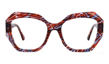 Carica l&#39;immagine nel visualizzatore di Gallery, R56958 Women Top Quality Oversized Reading Glasses Anti-Glare Presbyopic Computer Eyeglasses  Floral Frame Diopter +0 To +4.0