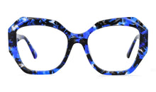 Carica l&#39;immagine nel visualizzatore di Gallery, R56958 Women Top Quality Oversized Reading Glasses Anti-Glare Presbyopic Computer Eyeglasses  Floral Frame Diopter +0 To +4.0