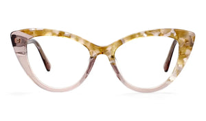 R56959 High-Grade Reading Glasses +1.0 +1.5 +2.0 +2.5 Optical Spectacle Eyeglasses Frames for Women Cat Eye Ladies Eyewear