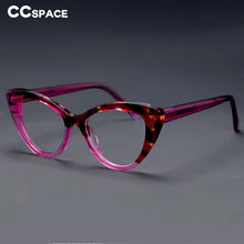 Carica l&#39;immagine nel visualizzatore di Gallery, R56959 High-Grade Reading Glasses +1.0 +1.5 +2.0 +2.5 Optical Spectacle Eyeglasses Frames for Women Cat Eye Ladies Eyewear