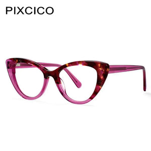 R56959 High-Grade Reading Glasses +1.0 +1.5 +2.0 +2.5 Optical Spectacle Eyeglasses Frames for Women Cat Eye Ladies Eyewear