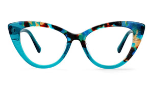 R56959 High-Grade Reading Glasses +1.0 +1.5 +2.0 +2.5 Optical Spectacle Eyeglasses Frames for Women Cat Eye Ladies Eyewear