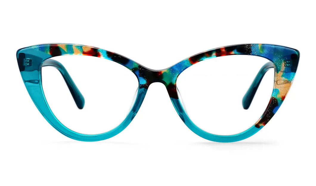R56959 High-Grade Reading Glasses +1.0 +1.5 +2.0 +2.5 Optical Spectacle Eyeglasses Frames for Women Cat Eye Ladies Eyewear