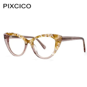 R56959 High-Grade Reading Glasses +1.0 +1.5 +2.0 +2.5 Optical Spectacle Eyeglasses Frames for Women Cat Eye Ladies Eyewear
