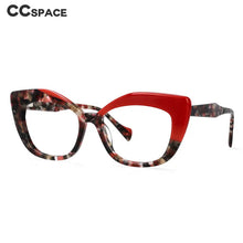 Load image into Gallery viewer, R56960 Women Oversized Reading Glasses Acetate Leopard Eyewear Cat Eye Presbyopia Eyeglasses +100 To+400 Glasses