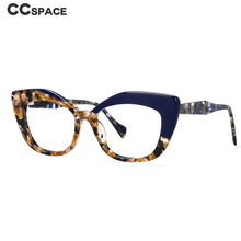 Load image into Gallery viewer, R56960 Women Oversized Reading Glasses Acetate Leopard Eyewear Cat Eye Presbyopia Eyeglasses +100 To+400 Glasses