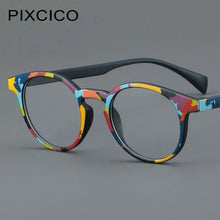 Load image into Gallery viewer, R57059 Rainbow Tr90 Presbyopic Eyewear Lady Trend Cat Eye Reading Glasses Dioptric +100 +200 +300 Optical Clear Eyeglass