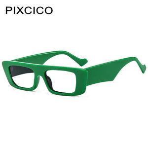 R57186 Ladies Square Anti Blue Light Reading Spectacles Dioptric +0.5~+3.50 Candy Color Small Frame Presbyopic Eyeglass
