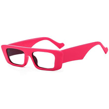 Carica l&#39;immagine nel visualizzatore di Gallery, R57186 Ladies Square Anti Blue Light Reading Spectacles Dioptric +0.5~+3.50 Candy Color Small Frame Presbyopic Eyeglass