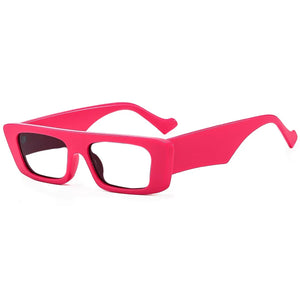 R57186 Ladies Square Anti Blue Light Reading Spectacles Dioptric +0.5~+3.50 Candy Color Small Frame Presbyopic Eyeglass