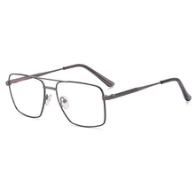 Load image into Gallery viewer, R57288 Metal Reading Glasses Women Trend Square Hollow Out Optical Presbyopic Eyewear Dioptric +50~+300 Men Pilot Eyeglass