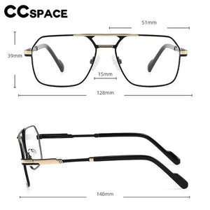 R57305 Trend Pilot Reading Glasses Metal Spring Hinge Men Women Optical Presbyopic Spectacles Dioptric +50 +100 +300