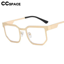 Load image into Gallery viewer, R57428 Metal Reading Glasses Women Polygon Presbyopic Spectacles Dioptric +50 ~+350 Vintage Optical Transparent Eyeglass