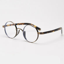 Load image into Gallery viewer, R57517 Retro Metal Reading Glasses Casual Round Optical Presbyopia Eyeglasses Diopter +50+100+150+200+250+300+350