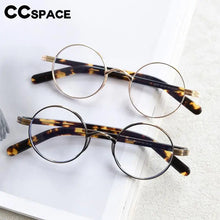Load image into Gallery viewer, R57517 Retro Metal Reading Glasses Casual Round Optical Presbyopia Eyeglasses Diopter +50+100+150+200+250+300+350