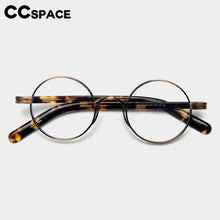 Load image into Gallery viewer, R57517 Retro Metal Reading Glasses Casual Round Optical Presbyopia Eyeglasses Diopter +50+100+150+200+250+300+350