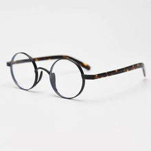 Load image into Gallery viewer, R57517 Retro Metal Reading Glasses Casual Round Optical Presbyopia Eyeglasses Diopter +50+100+150+200+250+300+350