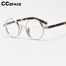 Load image into Gallery viewer, R57517 Retro Metal Reading Glasses Casual Round Optical Presbyopia Eyeglasses Diopter +50+100+150+200+250+300+350