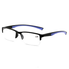 Load image into Gallery viewer, RBENN Ultralight  Reading Glasses Women Men Semi-Rimless Presbyopic Glasses +0.5 0.75 1.25 1.75 2.25 2.75 4.5 5.0 6.0