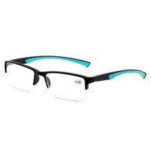 Load image into Gallery viewer, RBENN Ultralight  Reading Glasses Women Men Semi-Rimless Presbyopic Glasses +0.5 0.75 1.25 1.75 2.25 2.75 4.5 5.0 6.0