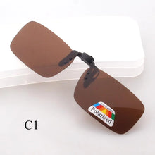 Load image into Gallery viewer, RUI HAO EYEWEAR Brand Small Clip on Sunglasses Polarized Sun Glasses Driving Eyeglasses Grey Brown Yellow Clip on Sunglasses