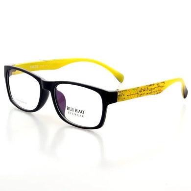 RUI HAO EYEWEAR Retro Eyeglasses Frame Men Unisex Glasses Frames Design Optical Eyewear Prescription Spectacles TR90