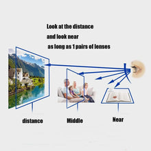 Load image into Gallery viewer, Reading Glasses Men Women Multifocal Progressive Hyperopia Eyeglasses Anti Blue Light Far and Near Sights Goggle +1 +1.5 +2.0