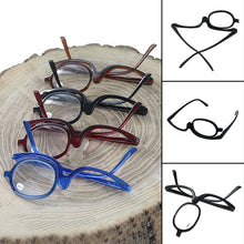 Load image into Gallery viewer, Reading Glasses Rotatable Folding Single Frame Lightweight Collapsible Eyeglasses For Men Women SEC88