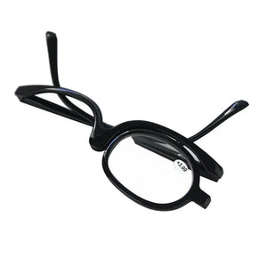 Reading Glasses Rotatable Folding Single Frame Lightweight Collapsible Eyeglasses For Men Women SEC88
