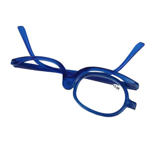Reading Glasses Rotatable Folding Single Frame Lightweight Collapsible Eyeglasses For Men Women SEC88