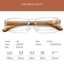 Load image into Gallery viewer, Reading Glasses Ultralight Anti Blue-Ray Light Presbyopic Glasses Hyperopia Eyewear Readers +1.0 1.5 2.0 2.5 3.5 4.0