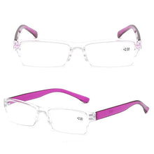 Load image into Gallery viewer, Reading Glasses Ultralight Anti Blue-Ray Light Presbyopic Glasses Hyperopia Eyewear Readers +1.0 1.5 2.0 2.5 3.5 4.0