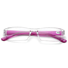 Load image into Gallery viewer, Reading Glasses Ultralight Anti Blue-Ray Light Presbyopic Glasses Hyperopia Eyewear Readers +1.0 1.5 2.0 2.5 3.5 4.0