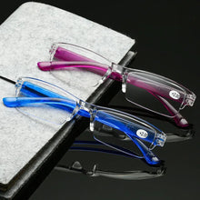 Load image into Gallery viewer, Reading Glasses Ultralight Anti Blue-Ray Light Presbyopic Glasses Hyperopia Eyewear Readers +1.0 1.5 2.0 2.5 3.5 4.0