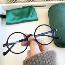 Load image into Gallery viewer, Reading Glasses Women Men  Blue Light Vintage Presbyopic Glasses Round Ultralight Farsighted Eyewear +1.0 +1.5 +2.0 +2.5 To +4.0