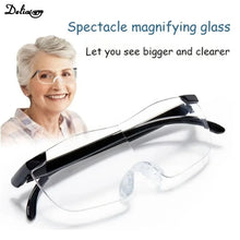 Load image into Gallery viewer, Reading Magnifer Glasses New Integrated Magnifying 1.6 Times and Anti-Blue Light Portable Glasses for The Elderly