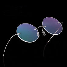 Load image into Gallery viewer, Ready made women Titanium Alloy Rimless myopia glasses Nearsighted Glasses prescription glasses -1.0 -1.5 -2.0 -2.5 -3.0 -3.5 -4