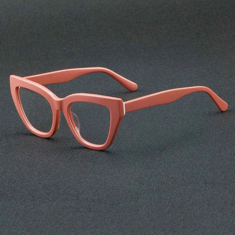 Retro Acetate Eyeglasses Frame Men Optical Eyewear Top Quality Prescription Vintage Glasses Women Spectacle