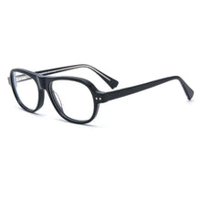 Load image into Gallery viewer, Retro Acetate Glasses Aviator Vintage Mens Women Eyeglasses Frames Spring Hinges Optical Rx able Prescription Spectacles