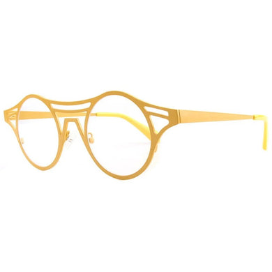 Retro Cat Eye Glasses Frame Personality Hand-Made Irregular Frame Men Women Top Grade Metal Eyewear