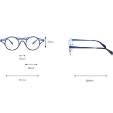 Load image into Gallery viewer, Retro Cat Eye Glasses Frame Personality Hand-Made Irregular Frame Men Women Top Grade Metal Eyewear
