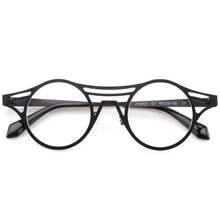 Load image into Gallery viewer, Retro Cat Eye Glasses Frame Personality Hand-Made Irregular Frame Men Women Top Grade Metal Eyewear