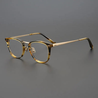 Retro Glasses Frame Titanium Prescription Glasses Women Myopia Eyeglasses Frames for men Vintage Japan Designer Brand Glasses