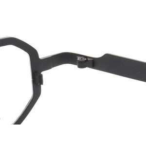 Retro Men Square Glasses Frame Women Optical Eyeglass Frame Pure Titanium Light Metal Octagon Rectangular Prescription Spectacle