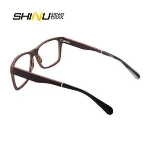 Retro Myopia Glasses Frames Brand Men Women Eyeglasses Optical Spectacle Glasses Oculos de grau black walnut frame expensive F1