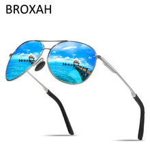 Load image into Gallery viewer, Retro Polarized Sunglasses Men  Car Driving Glasses Metal Eyewear UV400 Lentes De Sol Hombre
