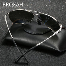 Load image into Gallery viewer, Retro Polarized Sunglasses Men  Car Driving Glasses Metal Eyewear UV400 Lentes De Sol Hombre